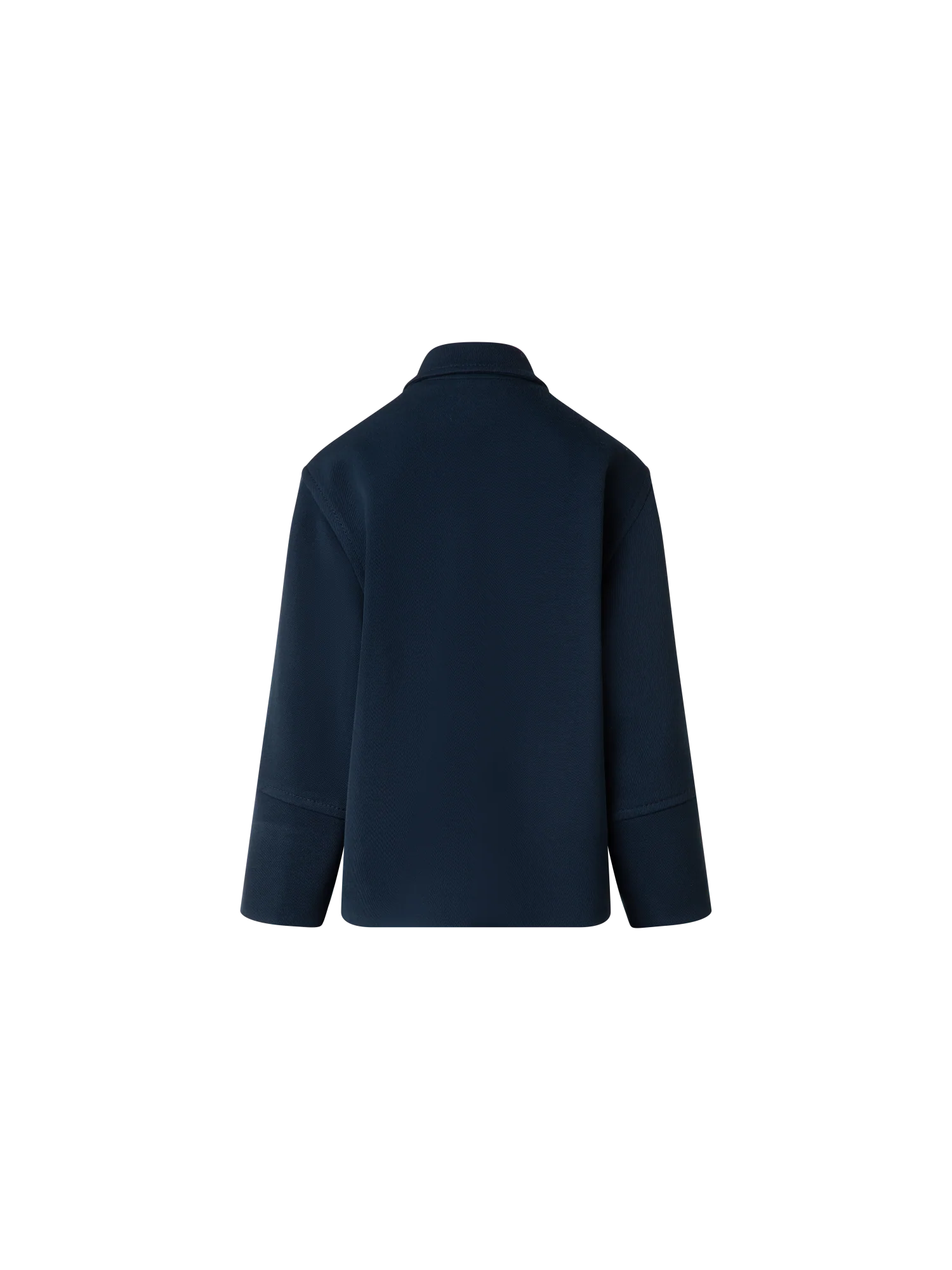 Double-Breasted Wool Pea Coat - Image 3