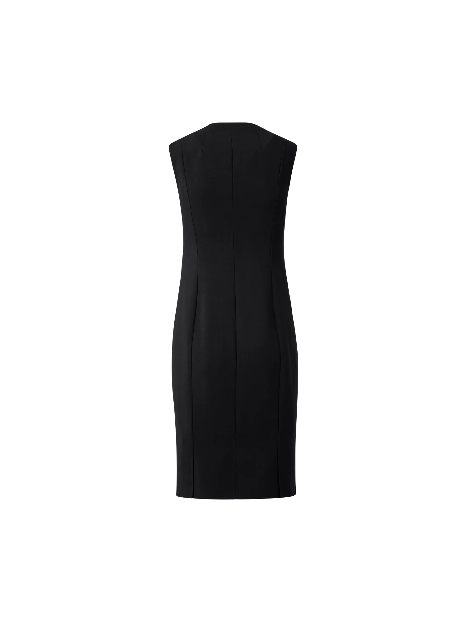 Sleeveless Sheath Dress from Wool Double-Face - Image 3
