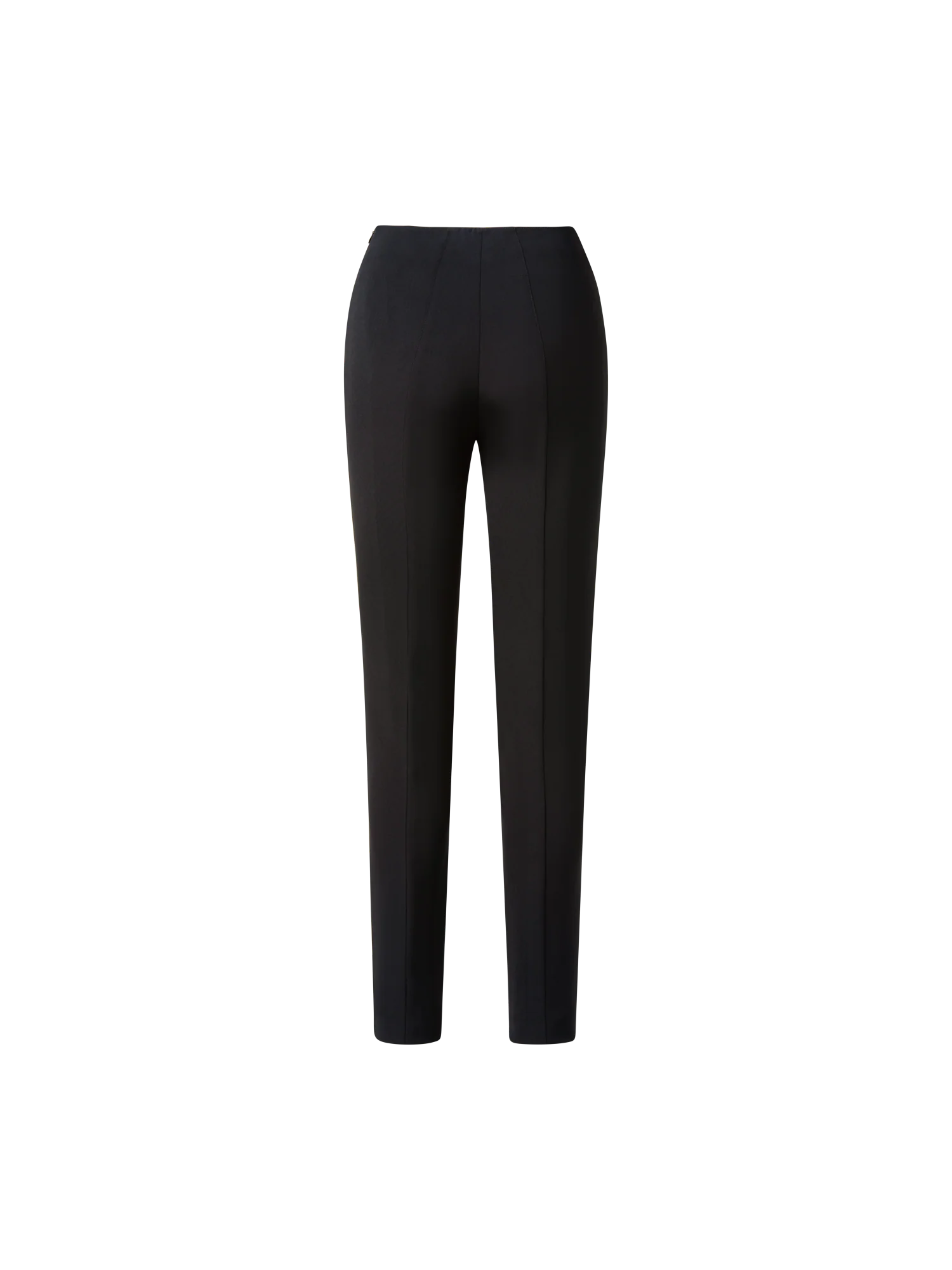 Slim Silk Stretch Crêpe Pants - Image 3